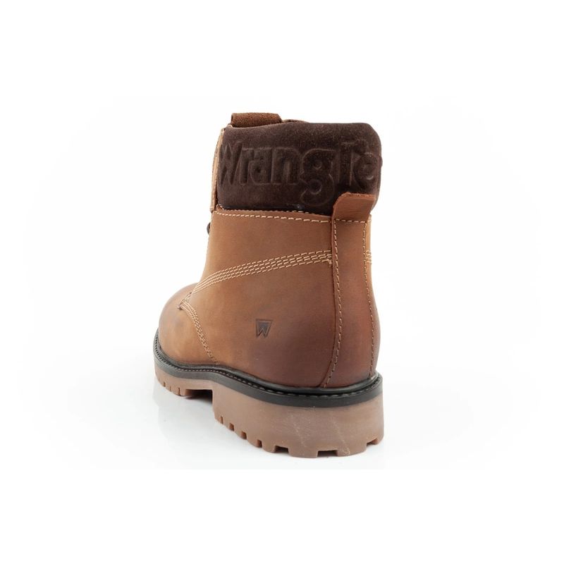 5. Wrangler Arch men's shoes Chelsea boots elegant ankle boots natural leather brown