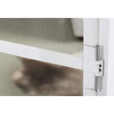 7. ALU DOOR MOSQUITO NET 100X215 WHITE BASIC PLUS