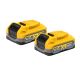 DEWALT BATTERY 18V 3.5Ah POWERSTACK DCBP318 2pcs.
