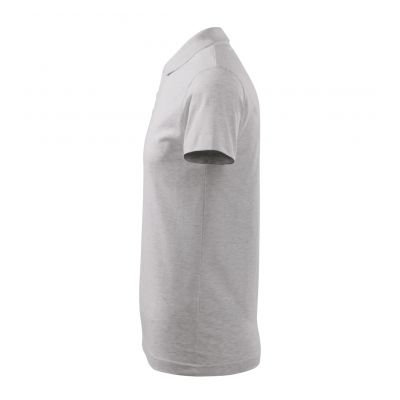 2. Malfini Single J. M MLI-20203 light gray melange polo shirt