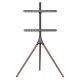 3. MANHATTAN Mobile TV Stand with Tripod 45"-65" 32kg