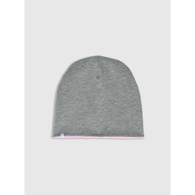 2. Children's double-sided beanie hat 4F 4FJWSS25ACAPU505-51S
