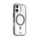 2. LAUT AERO PROTECT mobile phone case 16 cm (6.3") Gray, Transparent