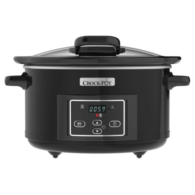 Crock-Pot CSC052X 4.7l Slow Cooker with Hinged Lid