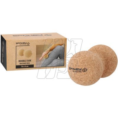 8. Spokey Oak 929920 double massage ball