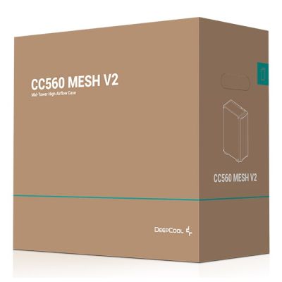 17. DeepCool CC560 MESH V2 PC Case