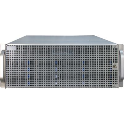 9. Inter-Tech 4U-4416L Rack Black, Silver