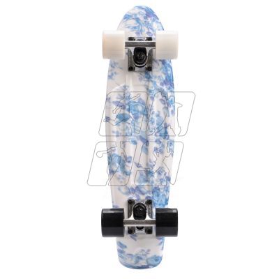 9. Meteor Flowers White 22608 skateboard