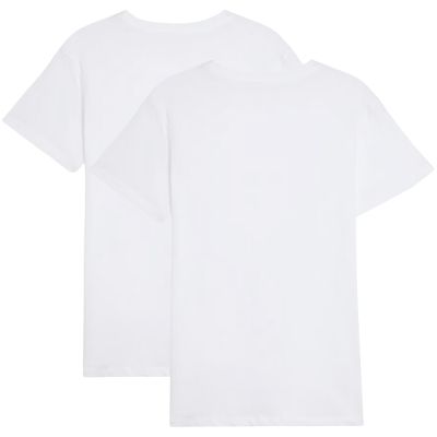 2. Puma Everyday Crew Neck Tee 2 Pack White 947245 02