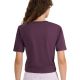 9. Women's T-shirt 4F F2971 dark purple 4FWAW25TTSHF2971 50S