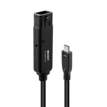 Lindy 43405 USB Cable USB 3.2 Gen 2 (3.1 Gen 2) 5m USB C 10 Gbit/s Black