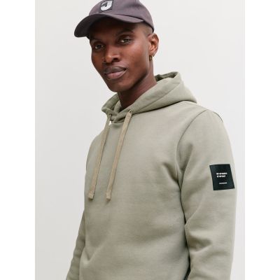 8. Jack&Jones Men's Hoodie JJCLEVELAND SWEAT HOOD SN 12298441 VETIVER