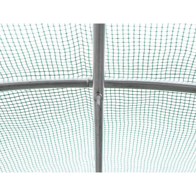 4. GREENHOUSE GARDEN TUNNEL 200X300X200CM PE GREEN STEEL STRUCTURE