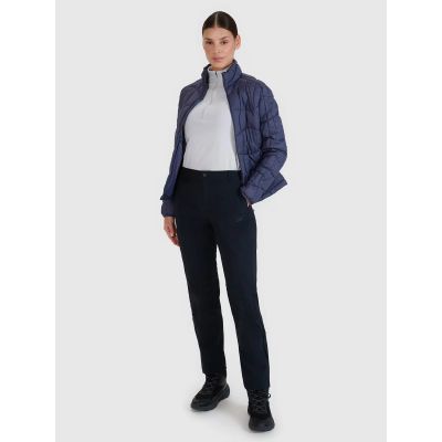 4. Women's quick-drying trekking trousers 4F 4FWSS25TFTRF0796-20S