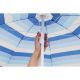 3. BEACH/BALCONY UMBRELLA 180CM BLUE LINE 1048819
