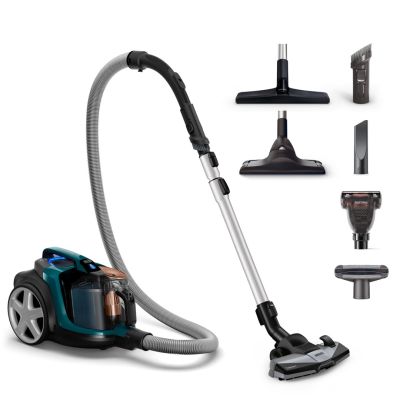 10. Philips FC9744/09 vacuum cleaner (650W; green)