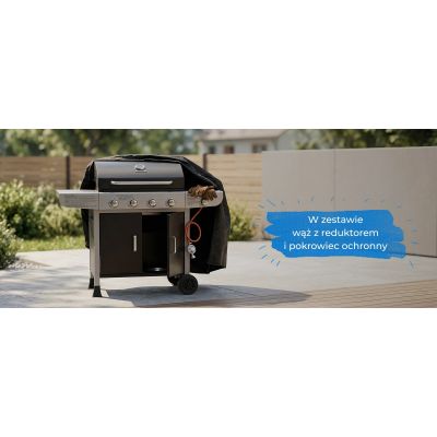 20. Ravanson GO-4 13.3 kW gas grill