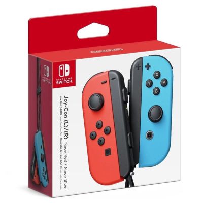 11. Nintendo Joy-Con Pair Neon Red/Neon Blue Controllers