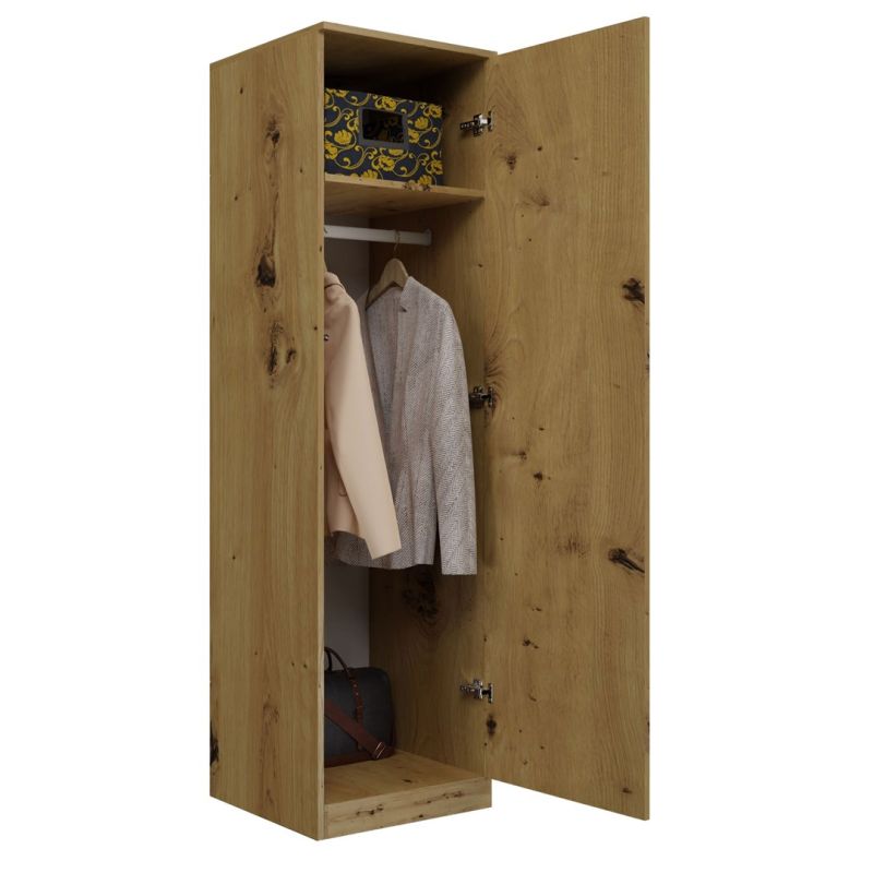 4. WARDROBE DOOR SHELVES SD-50 ARTISAN OAK