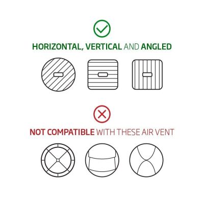 13. Spigen H12 phone holder for car air vent magnetic - black