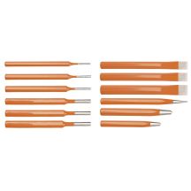 Neo Tools 12-piece punch, chisel and center punch set
