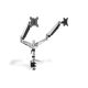 7. Digitus Universal Dual Monitor Desk Mount with Gas Spring