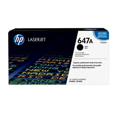 110. HP 647A CE260A Toner Cartridge Black