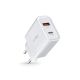 2. Tech-Protect C30W charger USB-C PD 30W / USB-A QC 3.0 - white