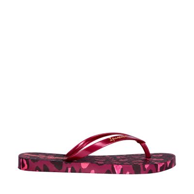 Ipanema Women's Animal Print Flip Flops Pink 83846-BP657