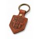 5. FC Barcelona keychain original licensed leather pennant BLL7061