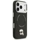 4. Karl Lagerfeld Karl Pin MagSafe Case for iPhone 17 Pro - Black