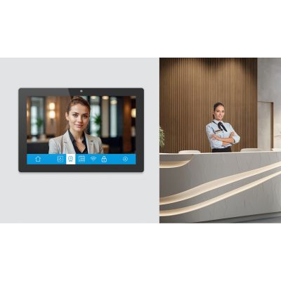 10. iiyama TW1023ASC-B3P signage display kiosk 25.6 cm (10.1") Wi-Fi 385 cd/m² WXGA Black Touchscreen Built-in processor Android 24/7