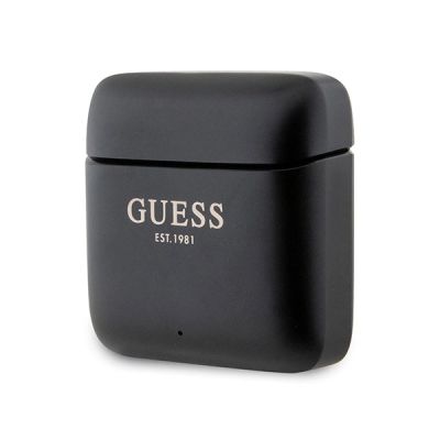 4. Guess Bluetooth headphones GUTWSSU20ALEGK TWS + docking station black/black Printed Logo
