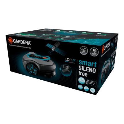 3. Gardena smart SILENO free Robot Lawnmower Battery Black, Gray