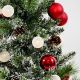 3. DECORATIVE CHRISTMAS TREE KAPRUN IN A 20LED POT WITH BALLS, height: 90CM