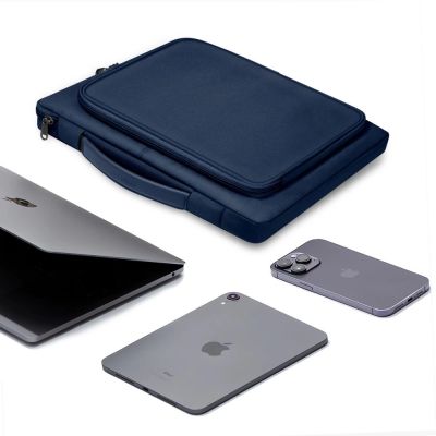 6. Tech-Protect Basic Bag for 15-16" laptop - blue