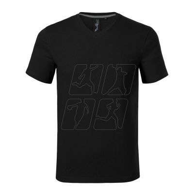 2. Malfini Action V-neck T-shirt M MLI-70001 black
