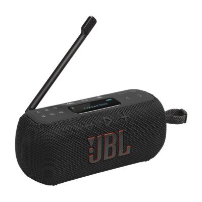 JBL TUNER 3 speaker (black, wireless, with FM and DAB+ radio)