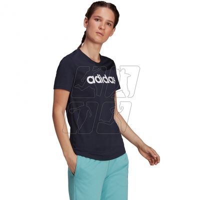 3. Tee adidas Essentials Slim Logo W H07833