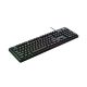 3. Wozinsky WKG-200 RGB Membrane Gaming Keyboard with Scroll Wheel - Black