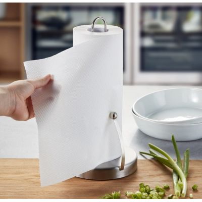 2. GEFU SPENSO Paper Towel Holder Stainless Steel
