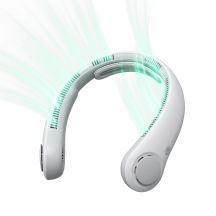 Jisulife Neck Fan 4 5000mAh Portable USB Neck Fan - Gray