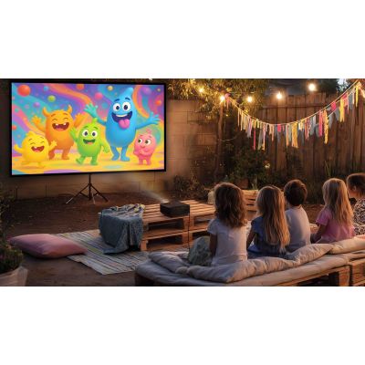 12. OPTOMA Photon Beam PK52 UHD LASER PROJECTOR