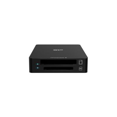 3. Silicon Power CreatePro BS10 CFexpress Type B and SD 4.0 10Gbps Black Card Reader