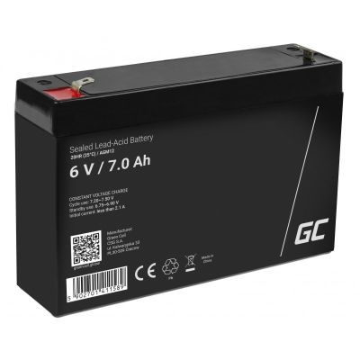 GREEN CELL GEL BATTERY AGM12 6V 7AH