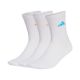 adidas Linear Crew Cushioned Sportswear Crew C 3P socks white KC9623