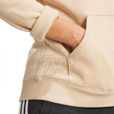 5. adidas Essentials Big Logo Regular Fleece Hoodie W IR9330