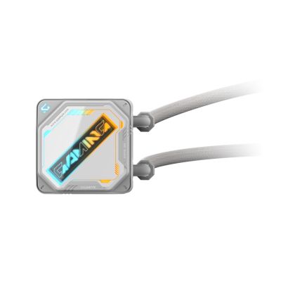 3. GIGABYTE GAMING 360 ICE Processor All-in-One Liquid Cooler 12 cm White 1 pc.