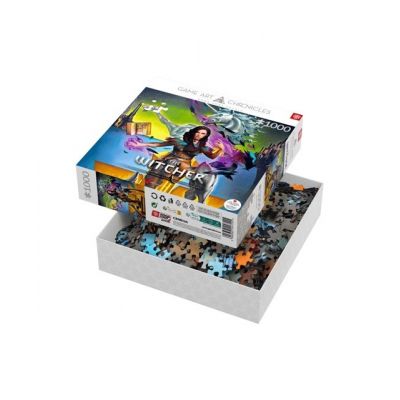 2. Good Loot Gaming 1000 Game Art Chronicles The Witcher Yennefer & Salvador Dali puzzle