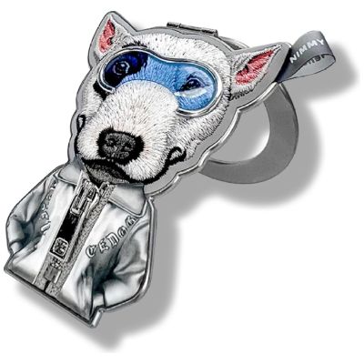 4. Nimmy Cool&Cute 2.0 Dog Magnetic Pendant - Gray